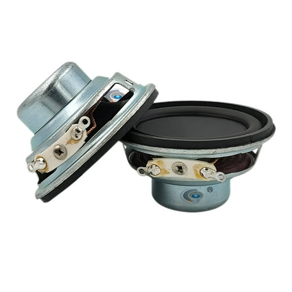 45mm 4Ohm 5W Full Ranges Stereo Speaker Round Loudspeaker 16Coil Rubber Edges
