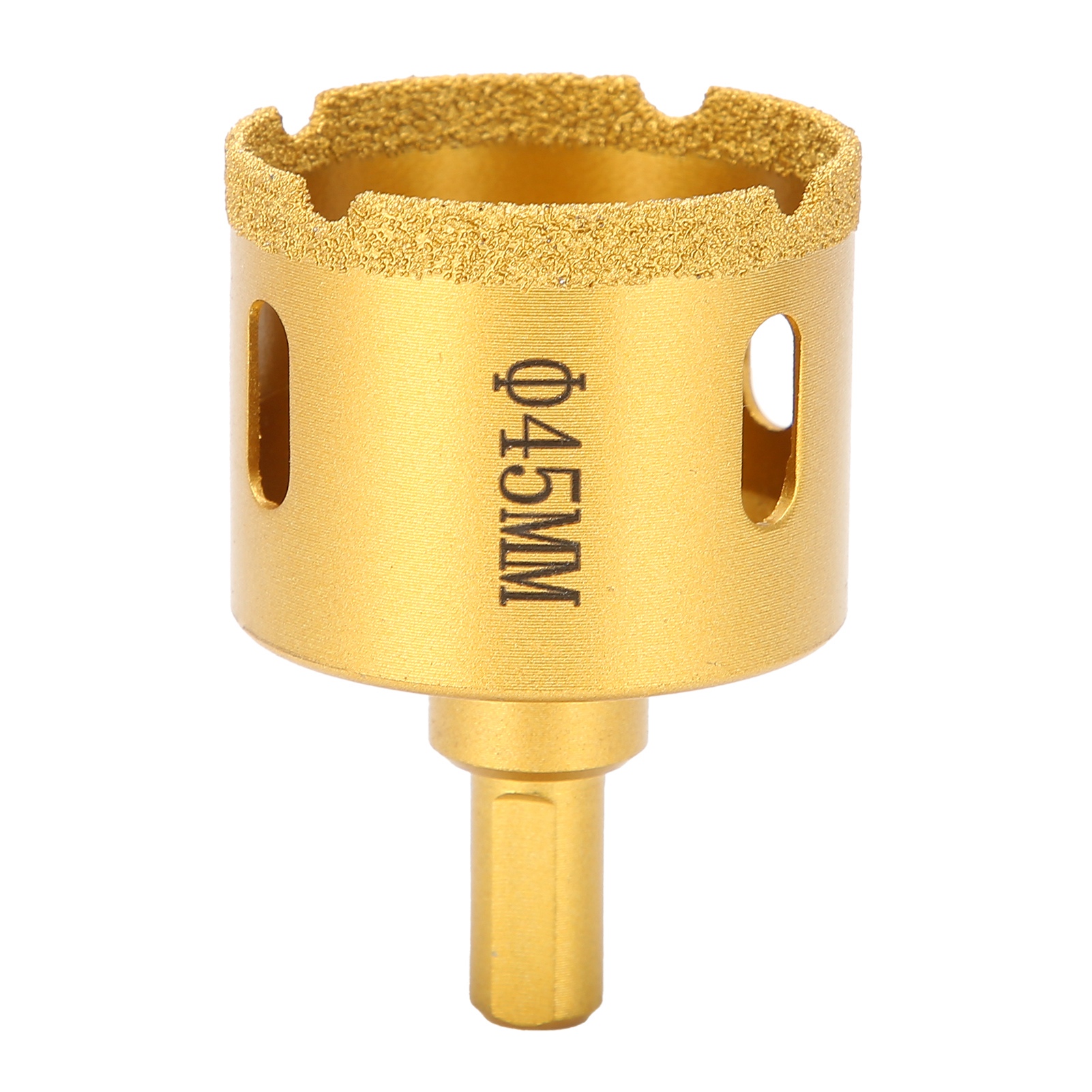 45mm Brazed Diamond Drill Bit Marble Glass Ceramic Tile Hole Saw for