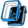 thumbnail image 1 of 45mm Cover Environmental Soft Flexible TPU Anti-Scratch Lightweight Protective 45mm Iwatch Case Compatible with Apple Watch Series 8/7 Series 6/SE/5/4 Series 3/2/1 - Royal Blue, 1 of 5
