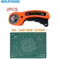 45mm Rotary Cutter, Soft Grip Comfort Loop Handle Roller Knife Self