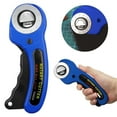 thumbnail image 1 of 45mm Round Wheel Rotary Cutter, Fabric Cutter, Roller Cutter for Fabric, Sharp Stainless Steel Blade for Quilting, Sewing & Fabric Cutting, 1 of 6