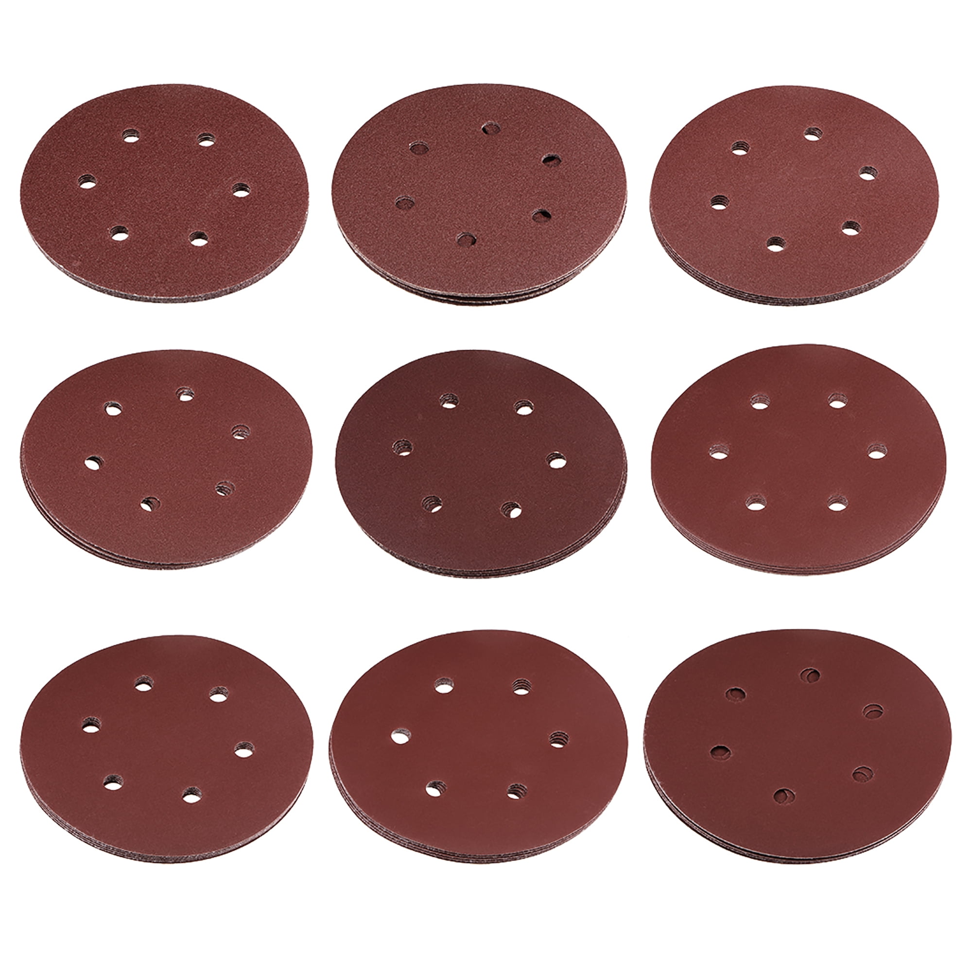 100 Discos De Lijado Hook And Loop De 5 Pulgadas, 320 G... | Cuotas Sin