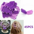 thumbnail image 1 of 45pcs Hair Rollers Root Fluffy Clamps Wave Perm Rod DIY Corn Clips Corrugati WA, 1 of 9