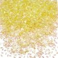 thumbnail image 1 of 45sets Plastic Tube Beads Yellow 5.5x2.5x2.5mm, 1 of 6