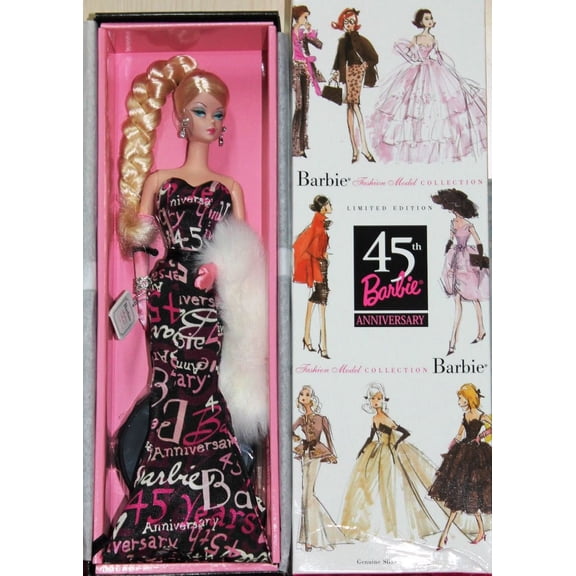 45th Anniversary Barbie Genuine Silkstone Doll BFMC 2003 Mattel B8955