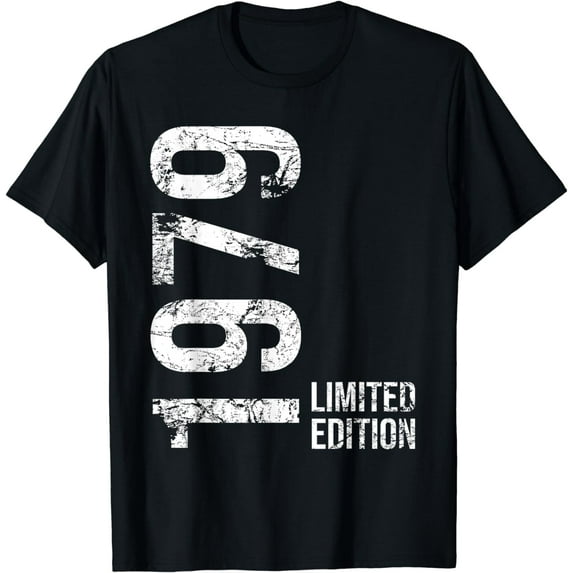 45th Birthday 45 Years Old Man Woman Vintage 1979 T-Shirt