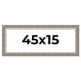 thumbnail image 1 of 45x15 Frame Grey Real Wood Picture Frame Width 2.75 Inches | Interior Frame Depth 0.5 Inches |, 1 of 8