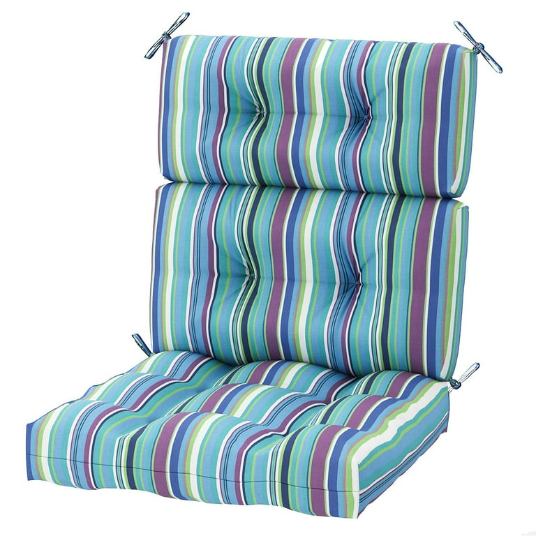 45x22 in'' Outdoor High Back Patio Chair Cushion,Solid Waterproof
