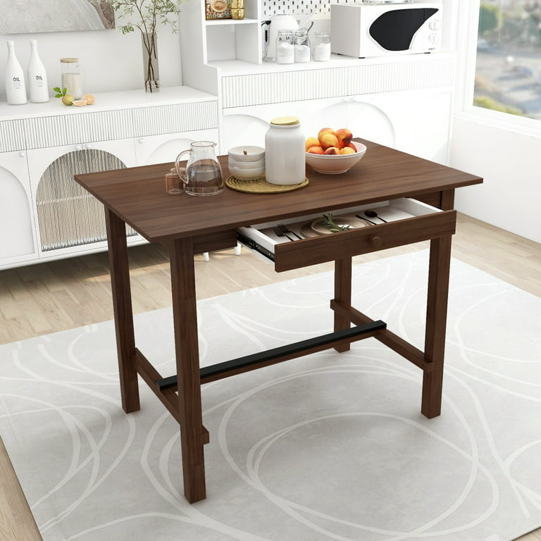https://i5.walmartimages.com/seo/45x30-inch-Rectangular-Dining-Table-Counter-Height-Table-Storage-Drawer-Solid-Wood-Kitchen-Room-Iron-Covered-Footrest-Modern-Small-Places-Walnut_1651117b-7d33-4ab9-837e-a7dcc4f076ff.4aeea55d5d684988037657e4ccf89e56.jpeg?odnHeight=768&odnWidth=768&odnBg=FFFFFF
