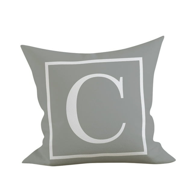 45x45 cm Kinder Zimmer Dekoration Brief Kissen Englisch Alphabet