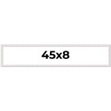 45x8 Frame White Real Wood Picture Frame Width 0.75 inches | Interior ...