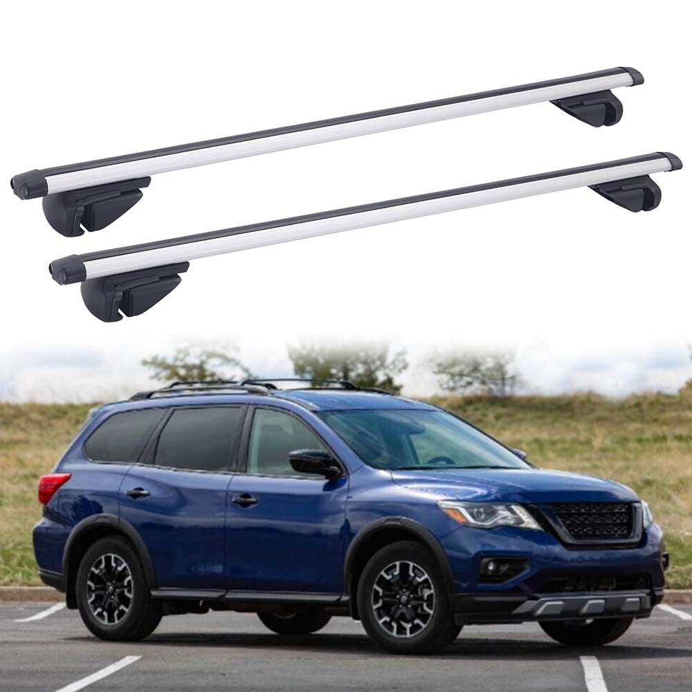46"/117CM Car Top Roof Rack Cross Bar Cargo Luggage Carrier Aluminum Universal