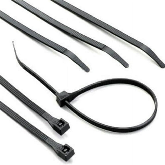 46-206UVB 6 in. Nylon Cable Tie - Black