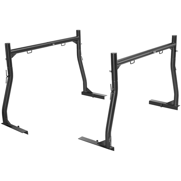 46-71 Retractable Truck Ladder 800 lbs, Heavy  Steel, with Undrilled J-Bolts for Kayak Lumber