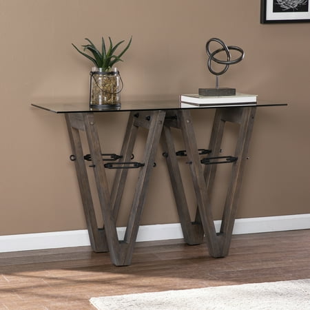 46'' Garrinston Reclaimed Wood Entryway Console Table