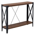 thumbnail image 1 of Open Box 46 Inch 2-Tier Console Sofa Hallway Entryway Accent Table, 1 of 7