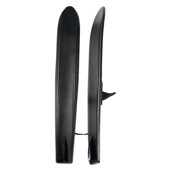46 Inch Kids Water Skis with X7 Adjustable Bindings Double Handle Rope Removable Stabilizing Bar Training Waterskis Combo for Youth Up to 300 lbs
