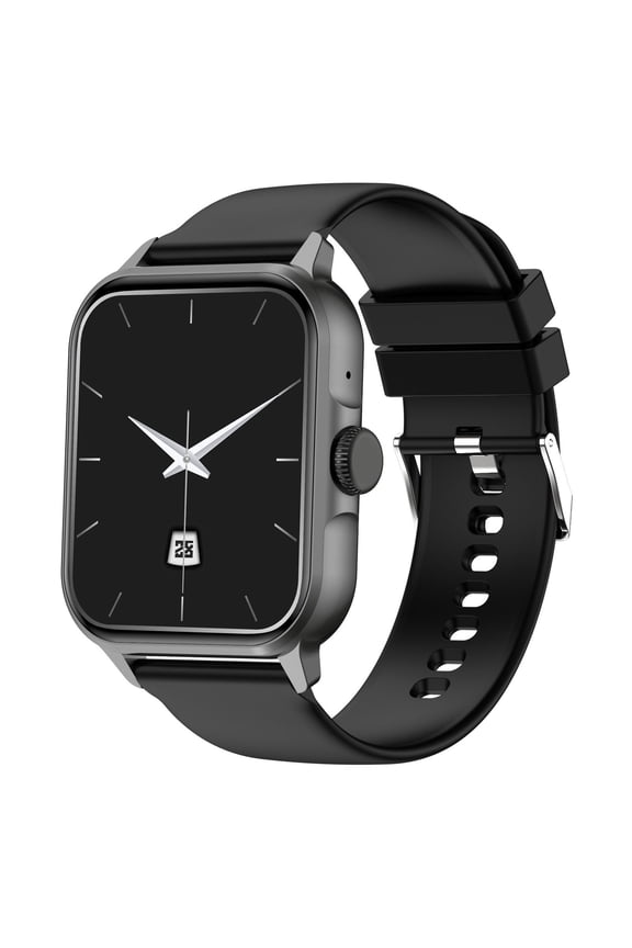 .46 Inch Smart Watch with 7-Day Battery Life, ZzCityTK HD15 Fitness Tracker for Women Men Waterproof IP68, Bluetooth Smartwatch for Android Phones with Call Function, Black