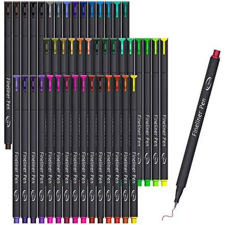 46 Pack Journal Planner Colored Pens, Fineliner Pens for Journaling, Writing  Coloring Drawing, Note Taking, Calendar, Planner, Art Office School Gift  Supplies by Vanstek 