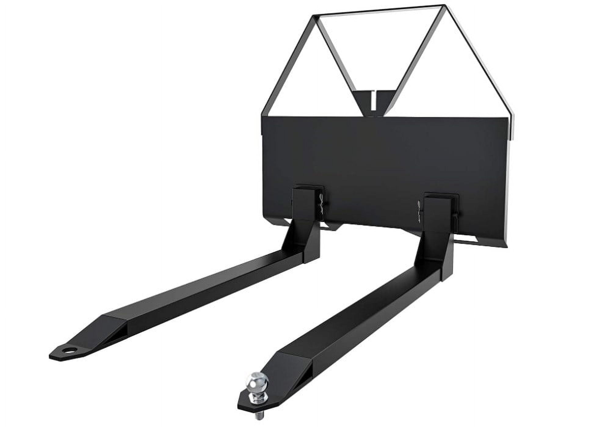 46" Pallet Forks Attachment Skid Steer Forks 2600 lbs Capacity for