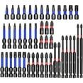 thumbnail image 1 of 46-Piece Impact Nut Driver Set - S2 Steel Hex Bits (Metric & SAE) with 1/4" Hex Shank, 50mm Long Anti- Power Bits for DIY & Construction, 1 of 9