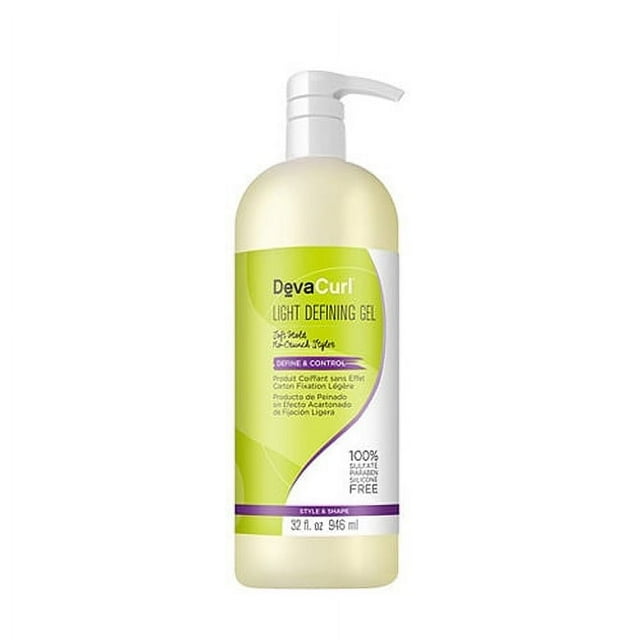 (46 Value) Devacurl Light Defining Hair Gel Soft Hold Curl Styler, 32