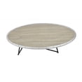 thumbnail image 1 of 46" X 23" X 15" Weathered Gray Oak Particle Board Coffee Table, 1 of 2
