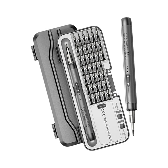 46 in 1 Rechargeable Cordless Electric Screwdriver Set Precise Power Tool Drill for Computer Repair
