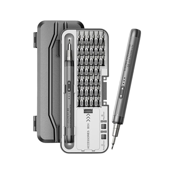 46 in 1 Rechargeable Cordless Electric Screwdriver Set Precise Power Tool Drill for Computer Repair