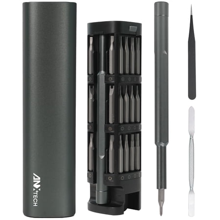46-in-1 Precision Screwdriver Set with S2 Steel Bits & Security Bits, Mini Tool Kit for Electronics, Computers, Phones, Home/Dorm DIY, Magnetic Screwdriver with Portable Box, Great Gift for Men