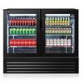 thumbnail image 1 of NSF 46 in. 2-Door Beverage Refrigerator, 12 Cu.Ft. Commercial Refrigerator, Back Bar Cooler, 1 of 10