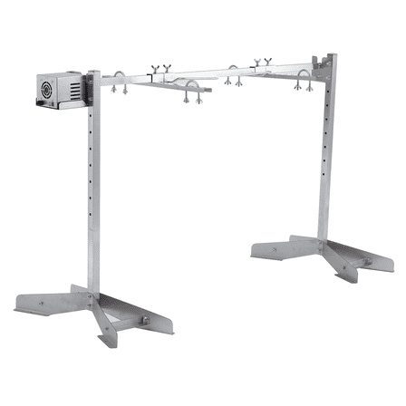 Garvee 46-Inch Electric Rotisserie Grill, 132LB Stainless Steel Outdoor BBQ for Whole Pig & Lamb