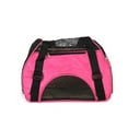 thumbnail image 1 of 46 x 24.5 x 33 cm Foldable Soft Pet Carrier Tote Bag for Dogs & Cats, Pink, 1 of 1