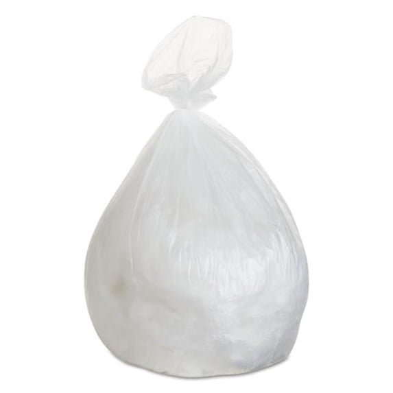 46 x 43 in. 56 gal High Density 13 micron Can Liner - Clear