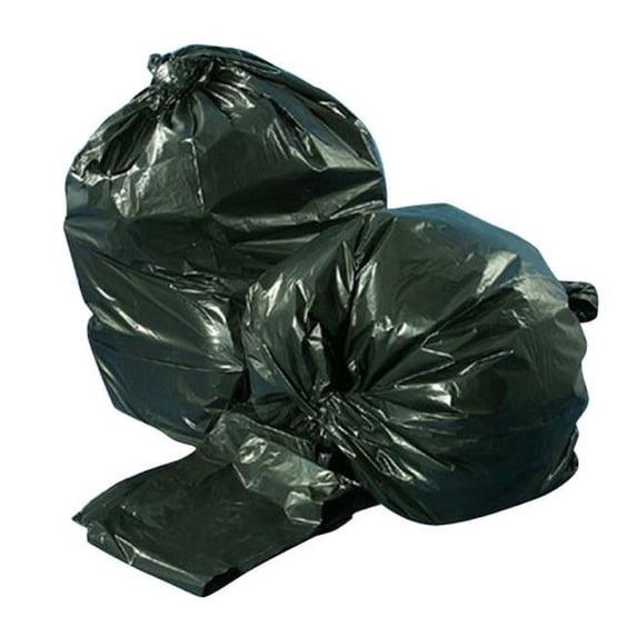 46 x 5 in. 2 Mil Liner On A Roll, Black - Case of 100