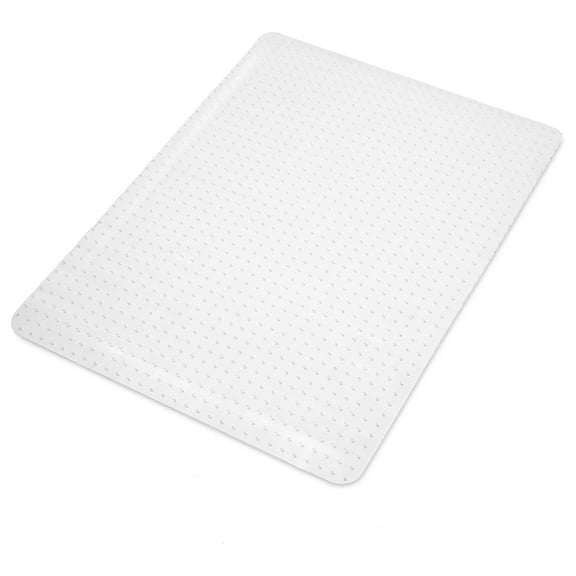 46" x 60" x2.2mm Thick Office Chair Desk Floor Mat for Low Pile Carpet, Clear