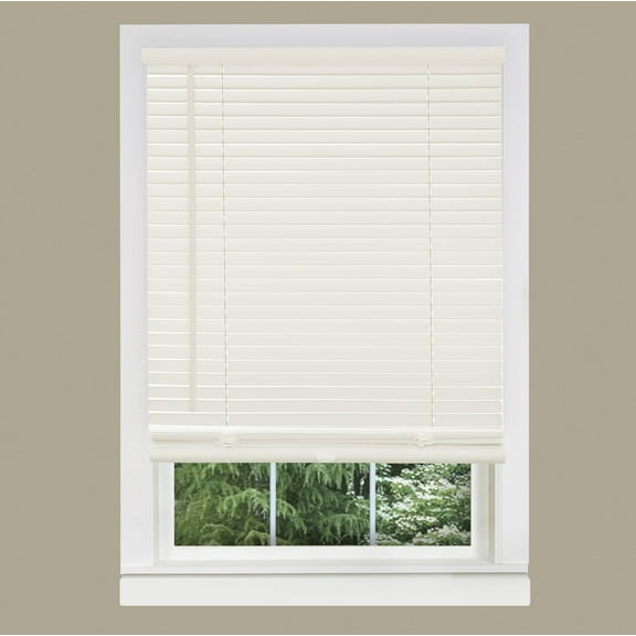 Cordless Morning Star Light Filtering Window Blind (Alabaster, 46" x 64")