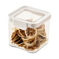 thumbnail image 1 of 460/700/950/1300/1800ml Food Storage Jar with Lid Silicone Sealing Ring Airtight Pantry Organization BPA Free Pasta Cookies Nuts Food Storage Container Kitchen Supplies, 1 of 7