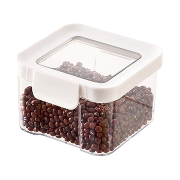 460/700/950/1300/1800ml Food Storage Jar with Lid Silicone Sealing Ring Airtight Pantry Organization BPA Free Pasta Cookies Nuts Food Storage Container Kitchen Supplies