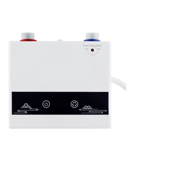 4600W Electric Tankless Water Heater Hot Water For Bathroom Thermostati Instant Home Shower Heating Kitchen Faucet ,Compact Design