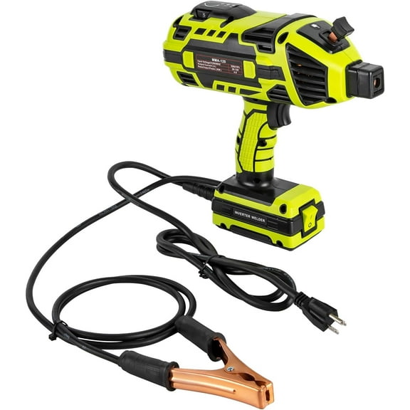 4600W Electric Welding Machine, Portable Handheld Welder with IGBT Inverter, 6 Variable Current Adjustment, Portable ARC Welder Gun, Fits for 3/32" - 1/8" Welding Rods