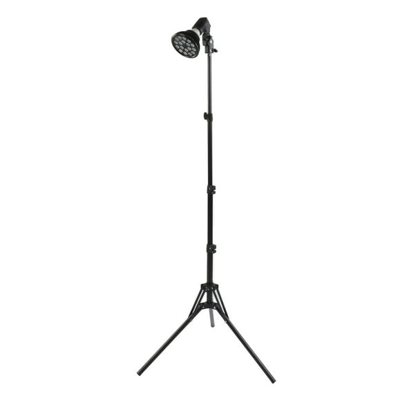 460nm Sun Light Skin Tanning Lamp With Tripod Stand, Foldable Portable 54W E27 Blue Light Bulbs