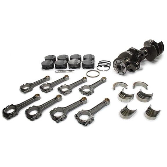 461 CID Cast Crank Forged Pistons Rotating Assembly with 4.250 in. Stroke & 4.155 in. Bore I-Beam Rods