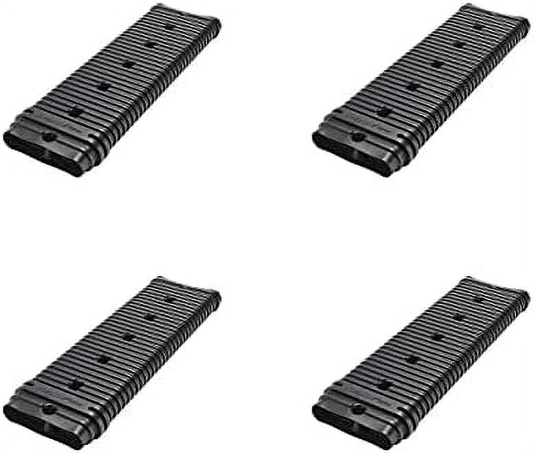 4621 downspout extension, black (four pack)