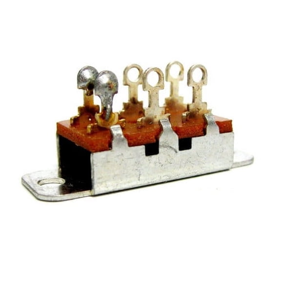 46256LFR GP Slide Switch 2 Position DPDT, Locking