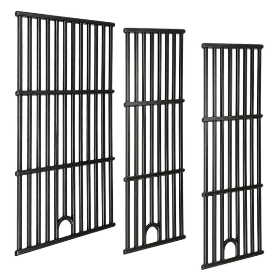 463365021 Cast Iron Grill Grates for Charbroil Performance 4 Burner 463350521 463352521 463354021 463365522, 17 Inch Cooking Grid for Charbroil Grill Parts 463366022 G426-0004-W1 G426-0005-W1