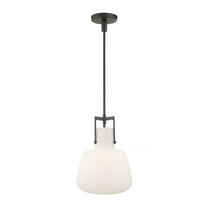 4651-OB-MO-Norwell Lighting-Izel - 1 Light Pendant-18 Inches Tall and 12 Inches Wide-Oil Rubbed Bronze Finish