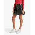 thumbnail image 1 of Justice Girls Pleather Pleated Skirt, Sizes XS - XLP, 1 of 7