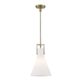 thumbnail image 1 of 4661-AN-MO-Norwell Lighting-Izel - 1 Light Pendant-20 Inches Tall and 12 Inches Wide-Antique Brass Finish, 1 of 7