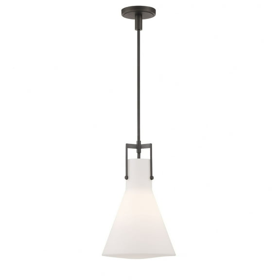4661-OB-MO-Norwell Lighting-Izel - 1 Light Pendant-20 Inches Tall and 12 Inches Wide-Oil Rubbed Bronze Finish